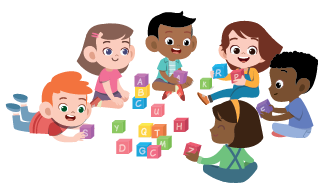 Children building blocks